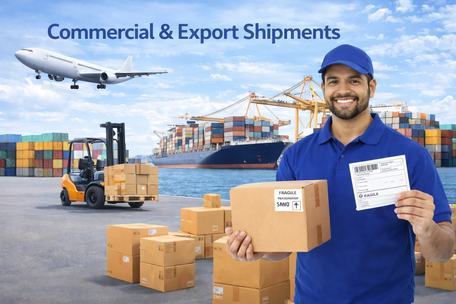 International courier service in Thane and Navi Mumbai