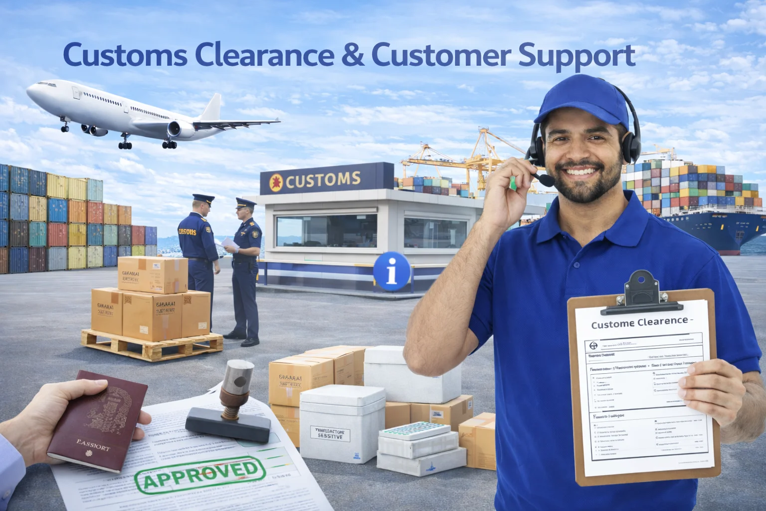 International courier service in Thane and Navi Mumbai