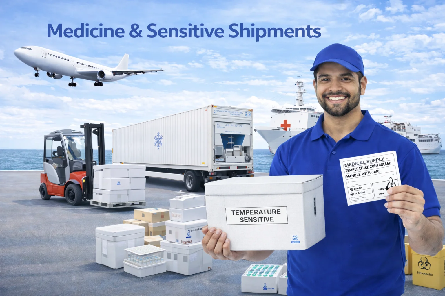 International courier service in Thane and Navi Mumbai